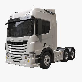 Generic European Semi Truck 3D model